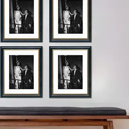 Art Street Black & White Wood Wall Photo Frames (Pack of 4) image 5