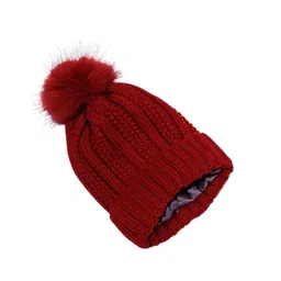 TIPY TIPY TAP Kids Self Design Woollen Beanie-image-58