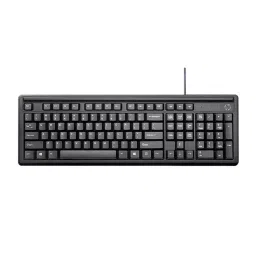 HP K100 Multimedia Wired USB Keyboard Black for Desktop-37
