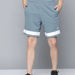 Reebok Classic Men Blue WCE Solid Shorts-picture-16