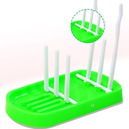 Bembika Baby Bottles Drying Rack - Green-picture-16
