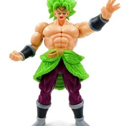 Awestuffs Dragonball Anime Broly Legendary Saiyan Large Action Figure Limited Edition Figure Toy Statue Merchandise for Anime Lovers (18 cm)-16
