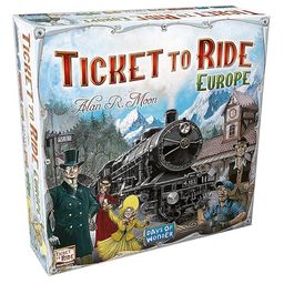 Kids Mandi Ticket to Ride Europe Family Board Game-10