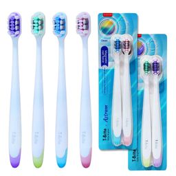 FunBlast Soft Bristles Manual Tooth Brush Set4 Pcs Multicolor-image-44