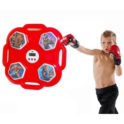 Sanjary Music Boxing Target Avengers Theme with punching Gloves for kids color design may vary-4