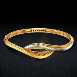 Joyalukkas Ripple Elegance Gold Bracelet-image-66