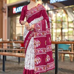 Pandadi Saree Ethnic Motif Printed Zari Bagru Sarees-picture-10