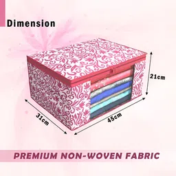 Aura Pink Set of 6 Regular Multi-Utility Organisers image 4