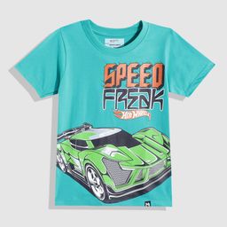 YK X Minute Mirth Boys Hot Wheels Printed T-shirt-picture-45