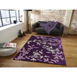 Presto Purple Wool Hand Tufted Carpet-picture-35