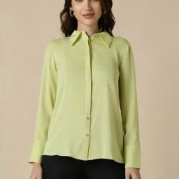 Allen Solly Green Regular Fit Shirt-image-31