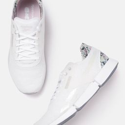 Reebok Women White Woven Design Daily Fit 2.0 Walking Shoes-image-12