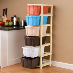 Myntra Elegant Homes Brown Set of 1 Regular Multi-Utility Organisers-13