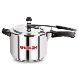 Nirlon Silver Stainless Steel Others Steelcraft Classic Cooker 5LTR INLID-image-17