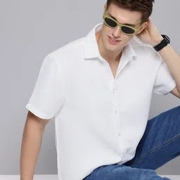 Aeropostale Geometric Self Design Casual Shirt-picture-15