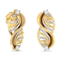 PC Jeweller Quaid 18k Gold Earrings for Women-picture-21