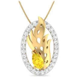 PC Jeweller Bhaskar 18k Gold Pendant without Chain for Women-image-73