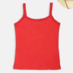 Blue Giraffe Kids Red Cotton Top-image-46