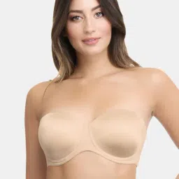 Amante Sandalwood Under Wired Padded Tube Bra-picture-33