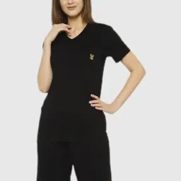 Vimal Jonney Black Regular Fit Pajama Set-picture-19