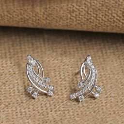 Clara 92.5 Sterling Silver Iris Earrings for Women-image-34