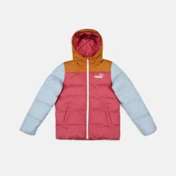 Colourblock Youth Regular Fit Jacket-image-64