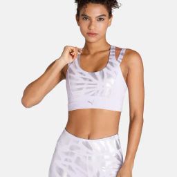 Puma Lavender Printed Sports Bra-image-43