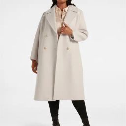 Forever New Cream Regular Fit Coat-image-71