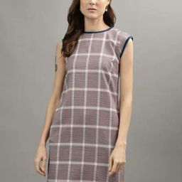 Iconic Multicolored Printed Shift Dress-image-52