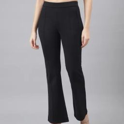 Latin Quarters Black Nylon Regular fit Trouser-image-70