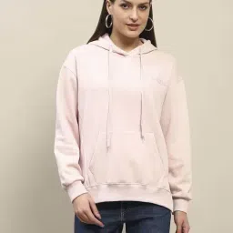 MADAME Pink Cotton Sweatshirt-image-100