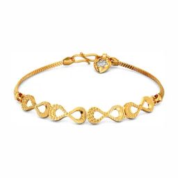 Joyalukkas 22k Yellow Gold Infinite Bracelet for Women-image-13