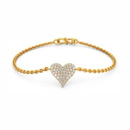 Joyalukkas 22k Yellow Gold Heart Bracelet for Women-image-37