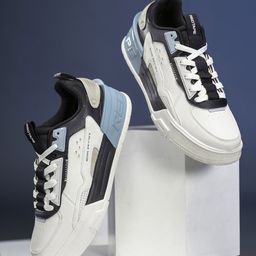Red Tape Men Colourblocked PU Sneakers-57