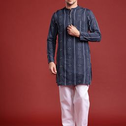Anouk Woven Design Straight Kurta-21