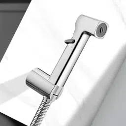 Sanjay Chilly Health Faucet Fore Jet Spray Stainless Steel Silver ‎1 m Hose Length, HFF-02-19