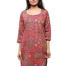 EASY 2 WEAR Women Ethnic Motifs Printed Daily Straight Kurta-image-48