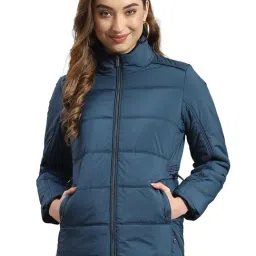 Monte Carlo Teal Regular Fit Jacket-picture-46