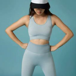 Feier Light Blue Sports Bra-image-88