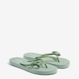 LUNA BLU by Westside Sage Bow-Detailed Flip-Flop-image-45