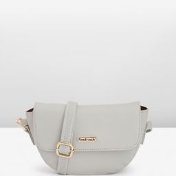 Fastrack Textured PU Half Moon Sling Bag-13