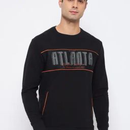 Duke Black Regular Fit Printed Sweatshirt-picture-46