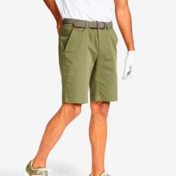 Inesis By Decathlon Dark Ivy Green Slim Fit Sports Shorts-image-62