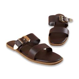 CODE Women's Brown Casual Sandals image 4
