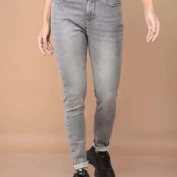 Crimsoune Club Grey Plain Jeans-image-69