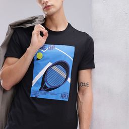 HRX by Hrithik Roshan Printed Lifestyle T-shirt-image-19