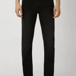 Van Heusen Black Cotton Slim Fit Jeans-image-85