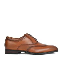 Aldo Men's Tan Oxford Shoes-image-22
