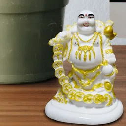 Aura White Religious Idol Showpiece-image-24