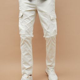 Bossini Men Regular Fit Cargos Trousers-image-33